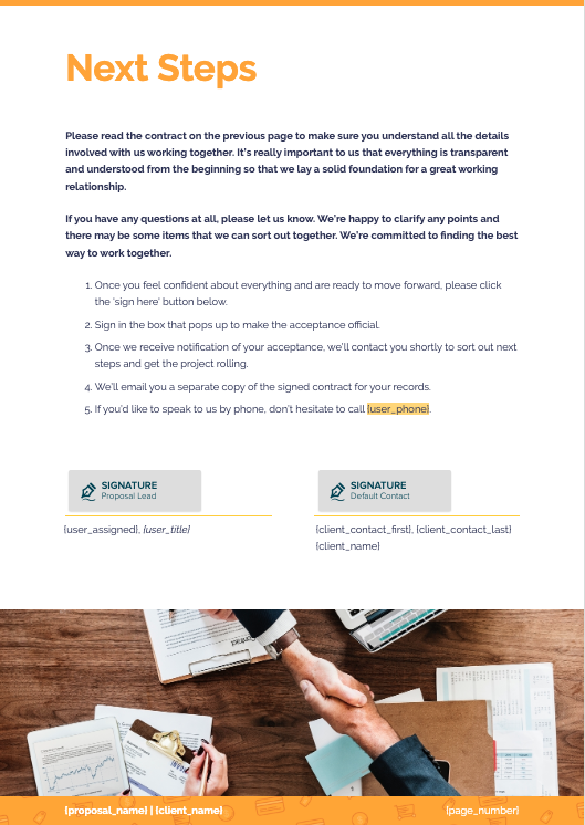 Ecommerce Proposal Template